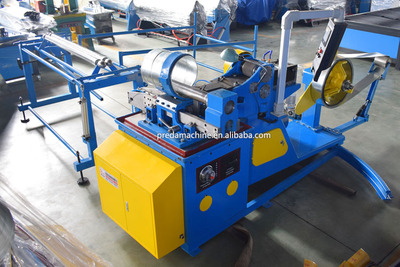 High quality round pipe making former fixed mold spiral air duct machine for spiral tube former