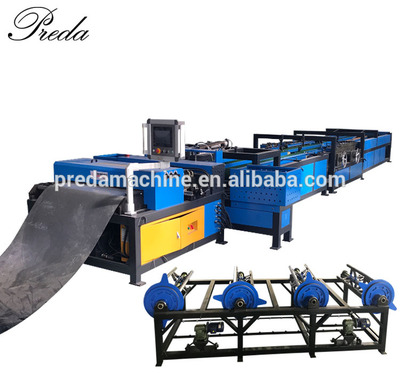 China supplier air duct making machine HAVC ducting auto duct line 5