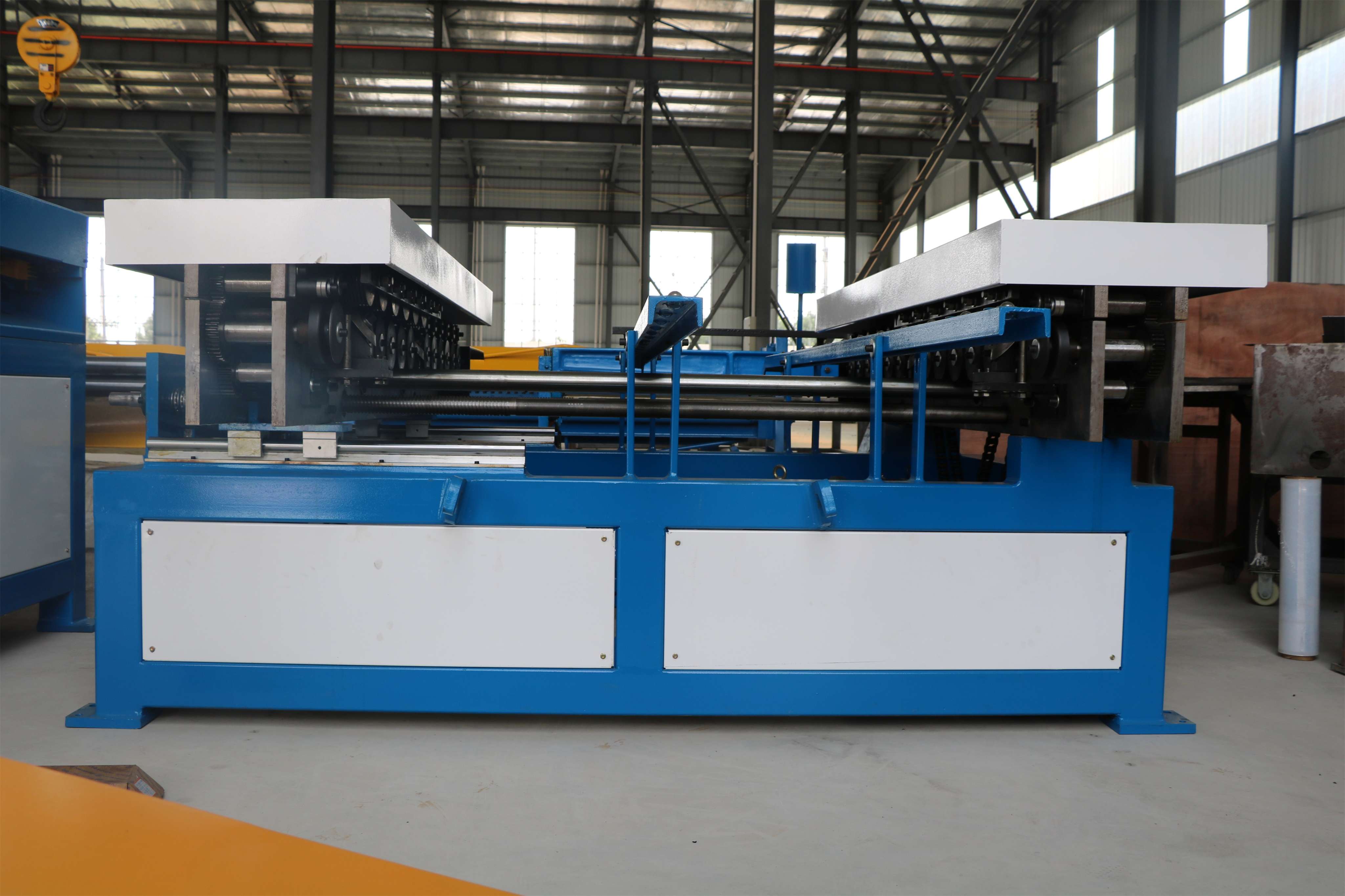 Duplex Tdf Flange Forming Machine Preda Machineauto Duct Line Spiral Tubeformer Manufacturer 